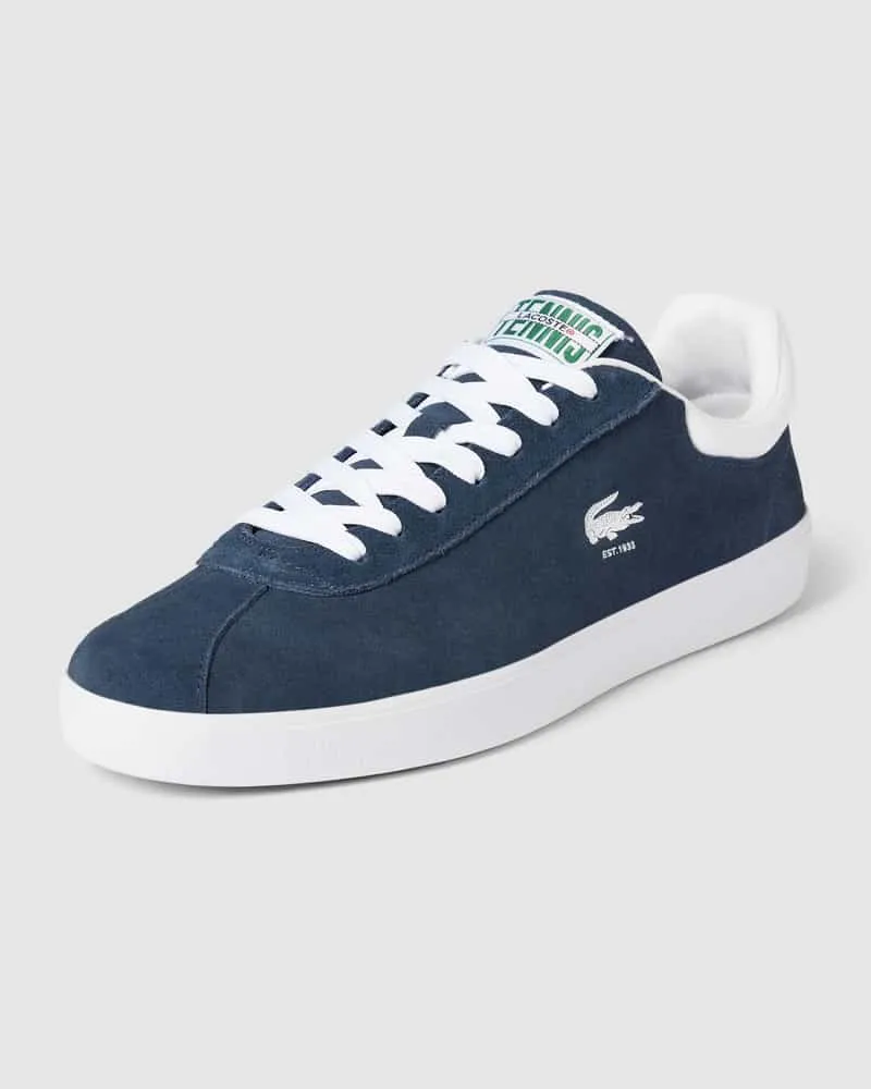 Lacoste Sneaker mit Label-Print Modell 'BASESHOT Marine