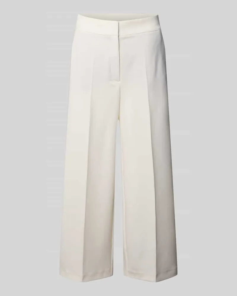 Betty Barclay Wide Fit Stoffhose mit Bügelfalten Modell 'Juli Offwhite