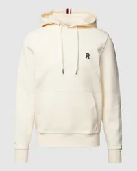 Tommy Hilfiger Hoodie mit Label-Stitching Modell 'MONOGRAM Beige