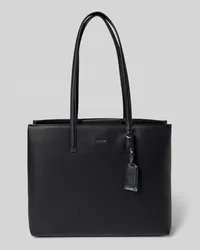 Calvin Klein Shopper mit Label-Applikation Black