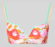 Bikini-Oberteil mit floralem Muster Modell 'APOLLONIS