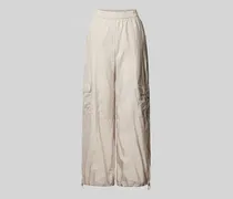 Wide Leg Cargohose mit elastischem Bund Modell 'PASCALE