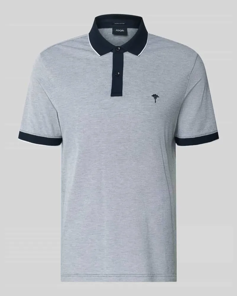 JOOP! Regular Fit Poloshirt mit Label-Stitching Modell 'Percyco Marine