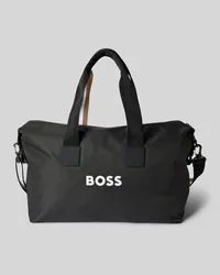 HUGO BOSS Weekender mit Label-Detail Modell 'Holdall Black