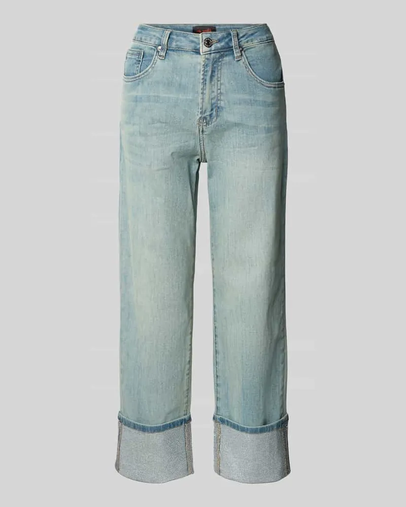 Miss Goodlife Jeans mit 5-Pocket-Design Jeansblau
