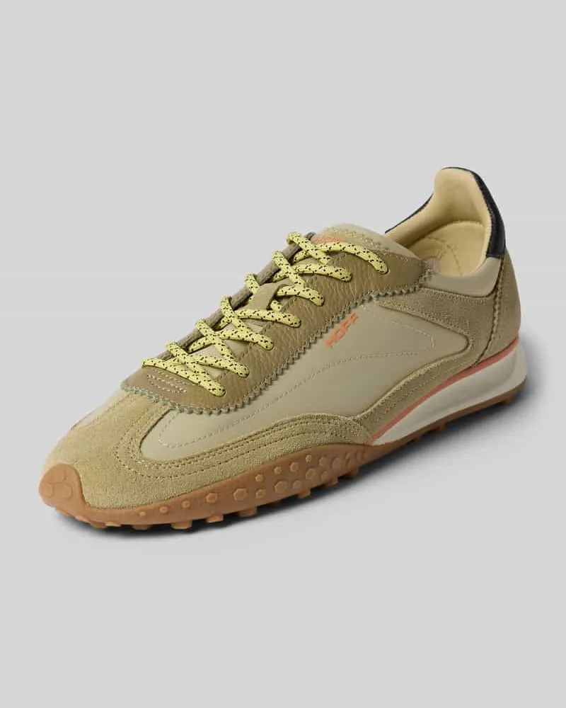 HOFF Sneaker aus echtem Leder Modell 'Bridge Khaki