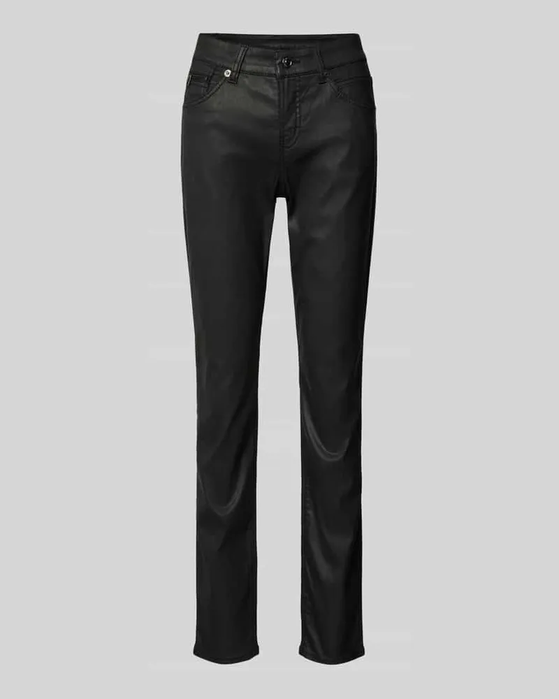 MAC Jeans Slim Fit Jeans mit Gesäßtaschen Black