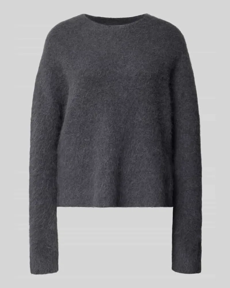 Juvia Wollpullover aus Alpaka-Woll-Mix Anthrazit