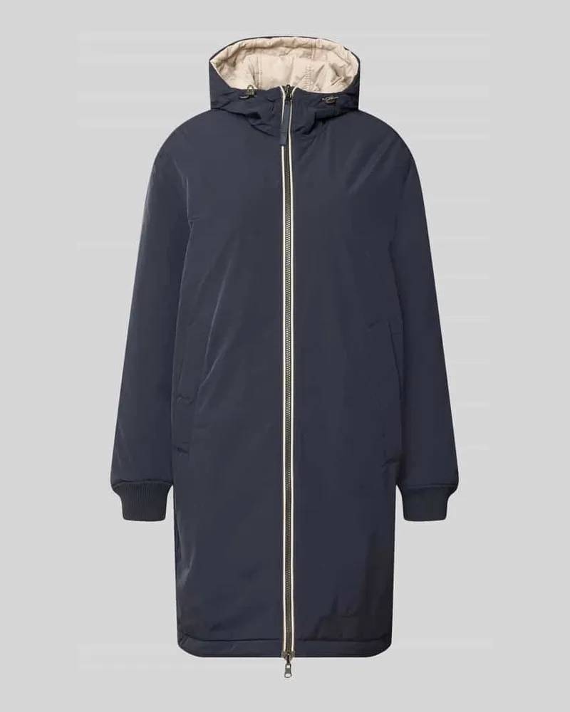 Camel Active Wendemantel mit Kapuze Marine