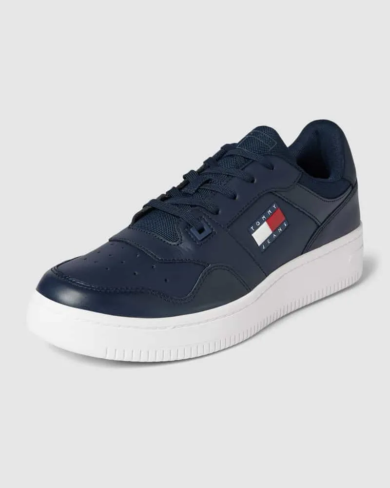 Tommy Hilfiger Sneaker mit Label-Detail Modell 'RETRO BASKET Blau