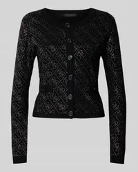 Guess Strickjacke mit Knopfleiste Modell 'PAIGE Black