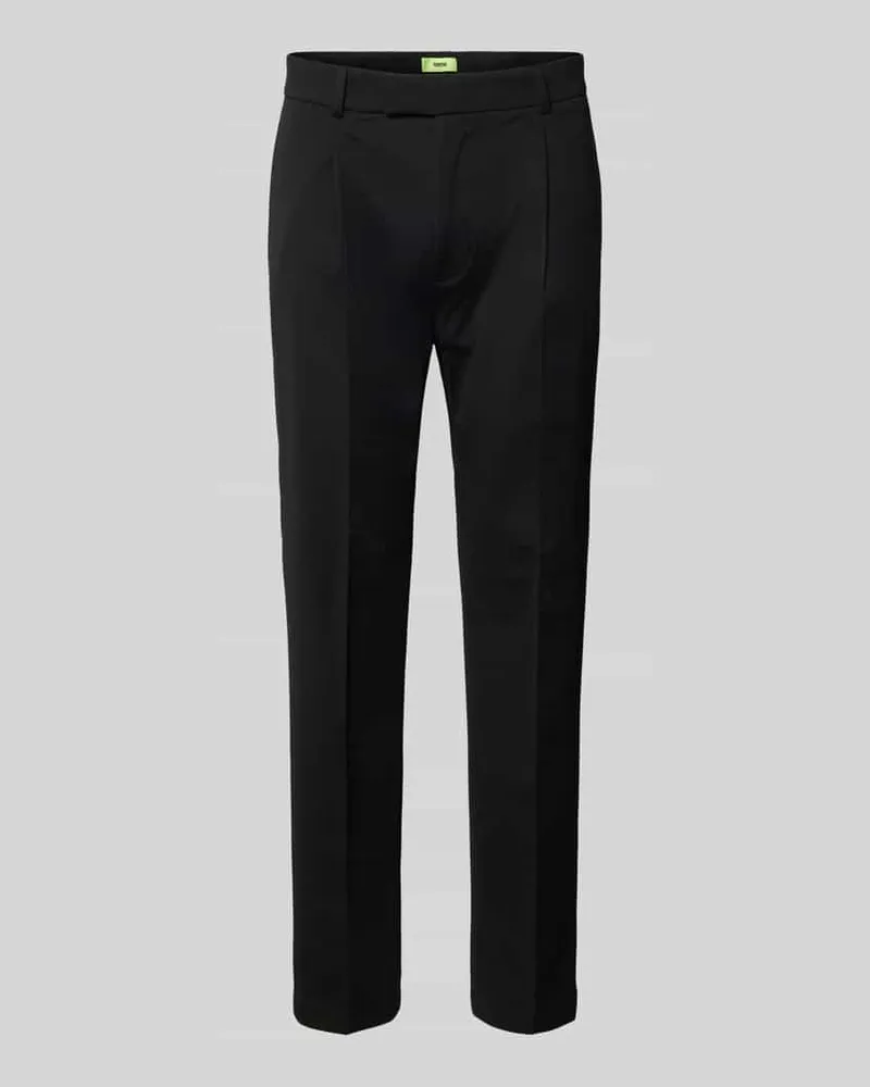 cinque Stoffhose mit Bundfalten Modell 'Slato Black
