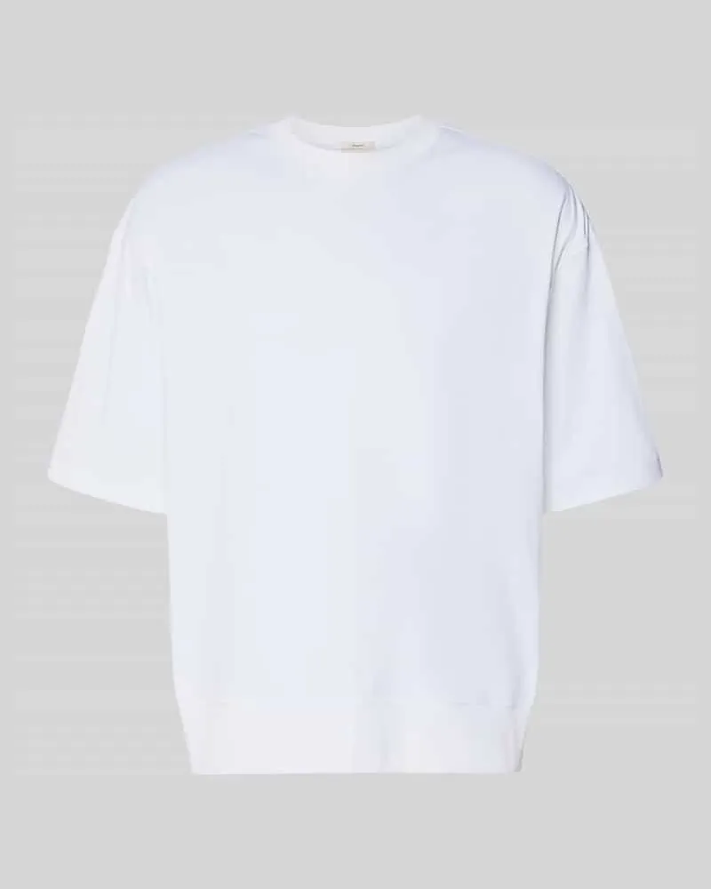 Calvin Klein Relaxed Fit T-Shirt aus reiner Baumwolle Weiss