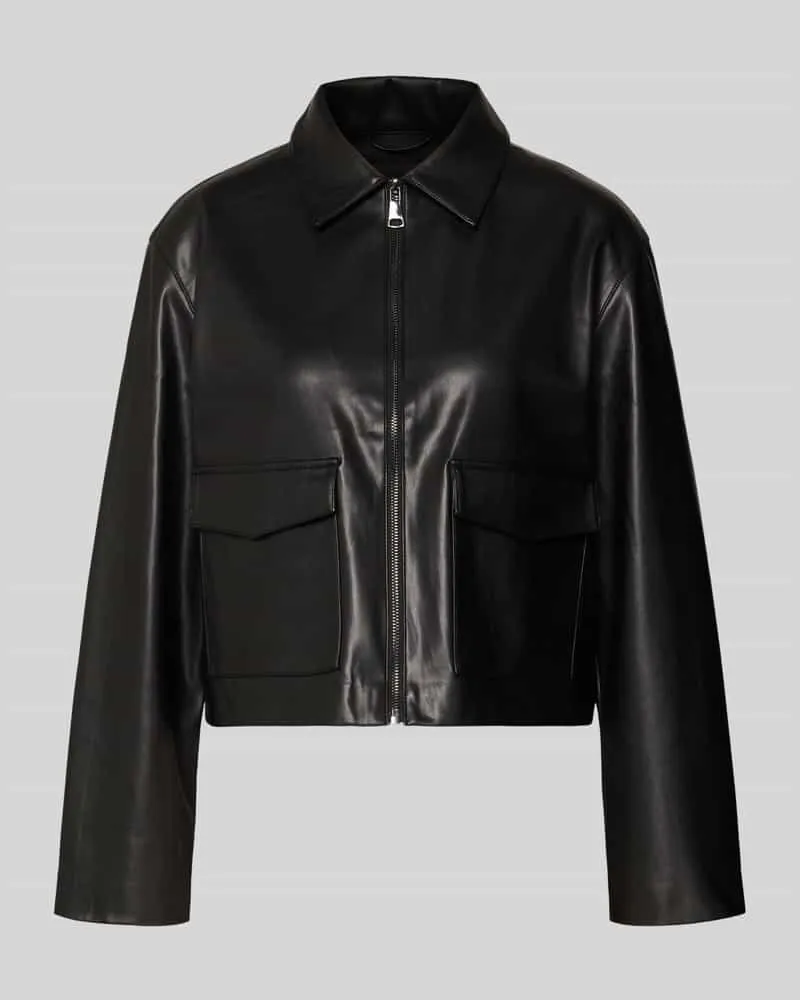 OPUS Jacke in Leder-Optik Modell 'Josmica Black