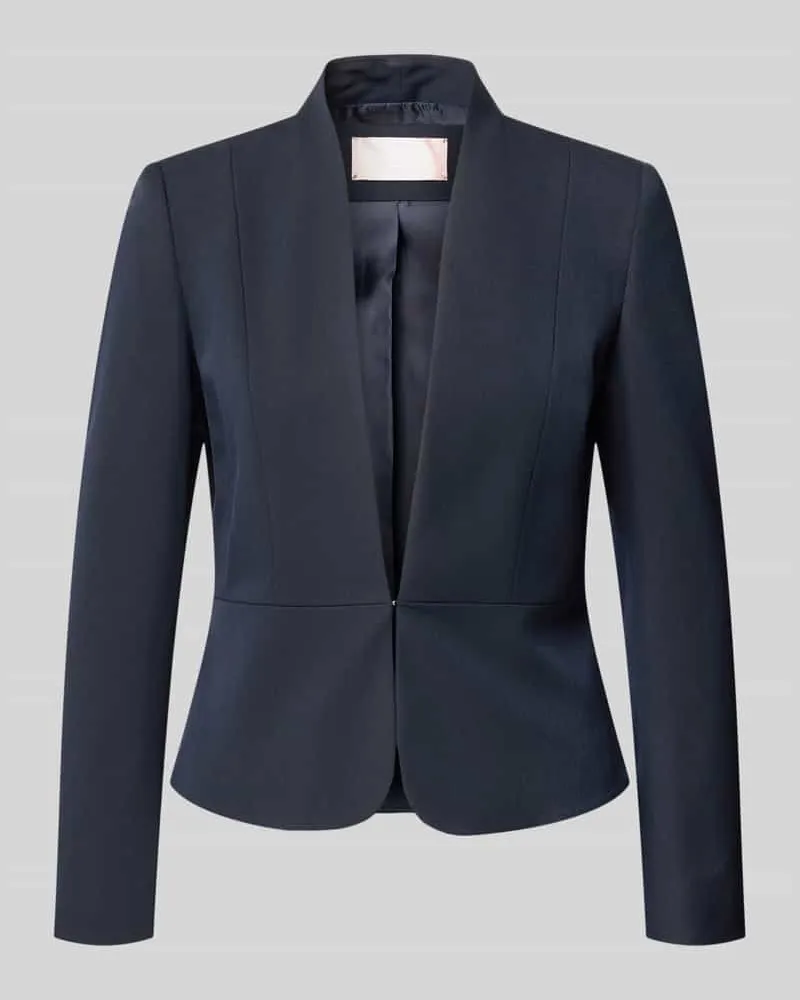 Christian Berg Slim Fit Blazer mit Hakenverschluss Marine