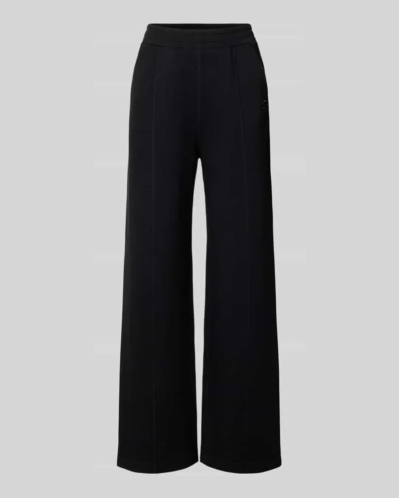Liu Jo Wide Fit Hose aus Viskose-Mix mit elastischem Bund Black