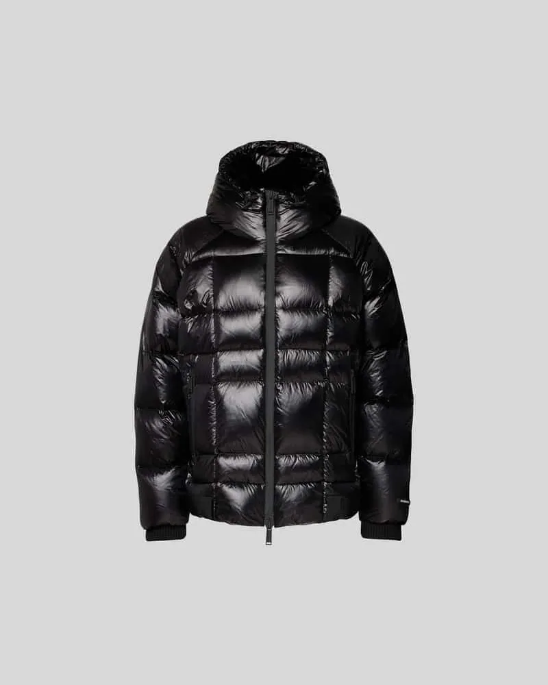 Dsquared2 Regular Fit Steppjacke mit Tunnelzug Black