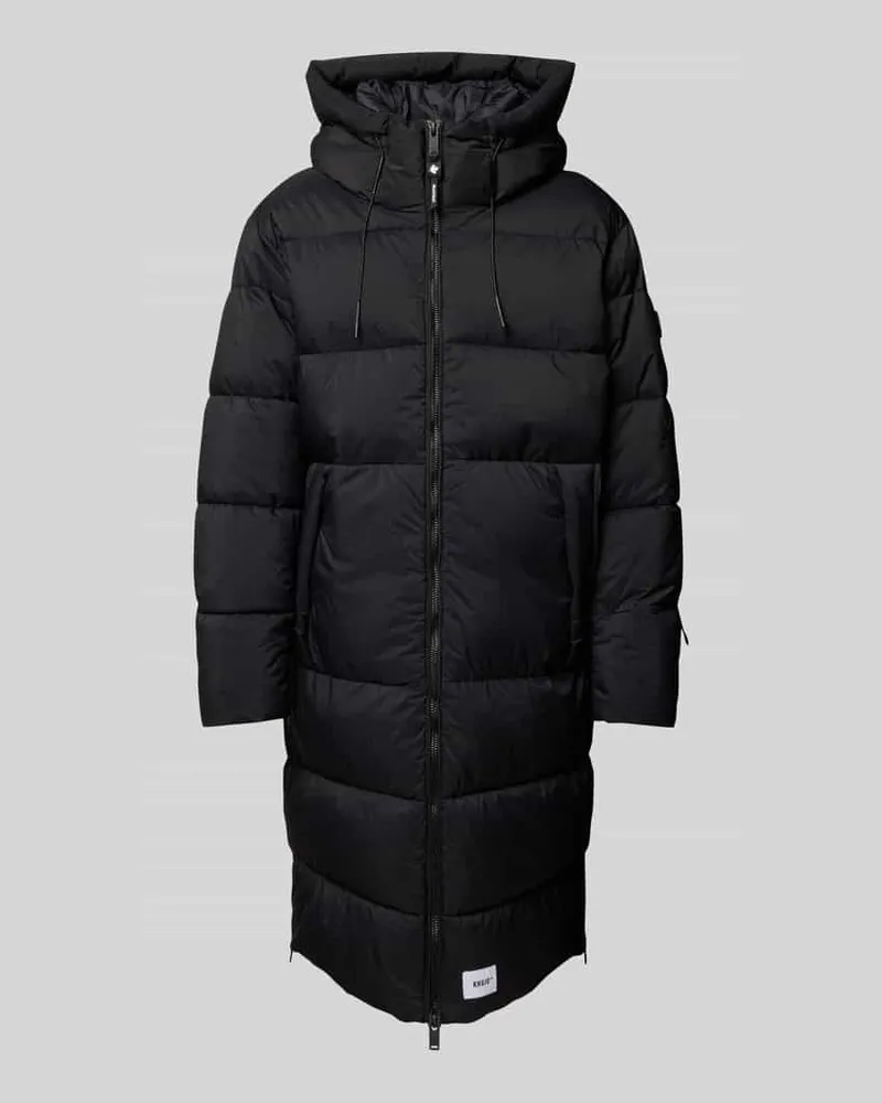 khujo Steppmantel mit Kapuze Modell 'RIGO Black