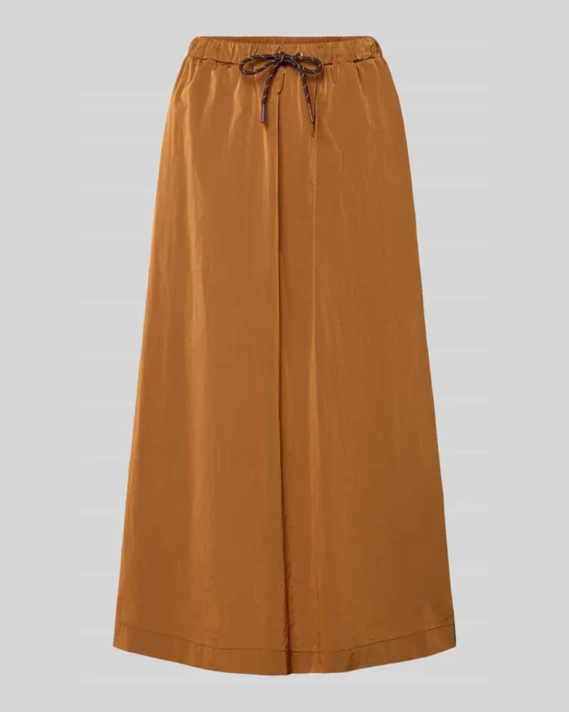 Rich&Royal Maxirock mit elastischem Bund Cognac