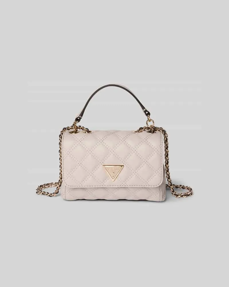 Guess Handtasche mit Tragehenkel Modell 'GIULLY Stein
