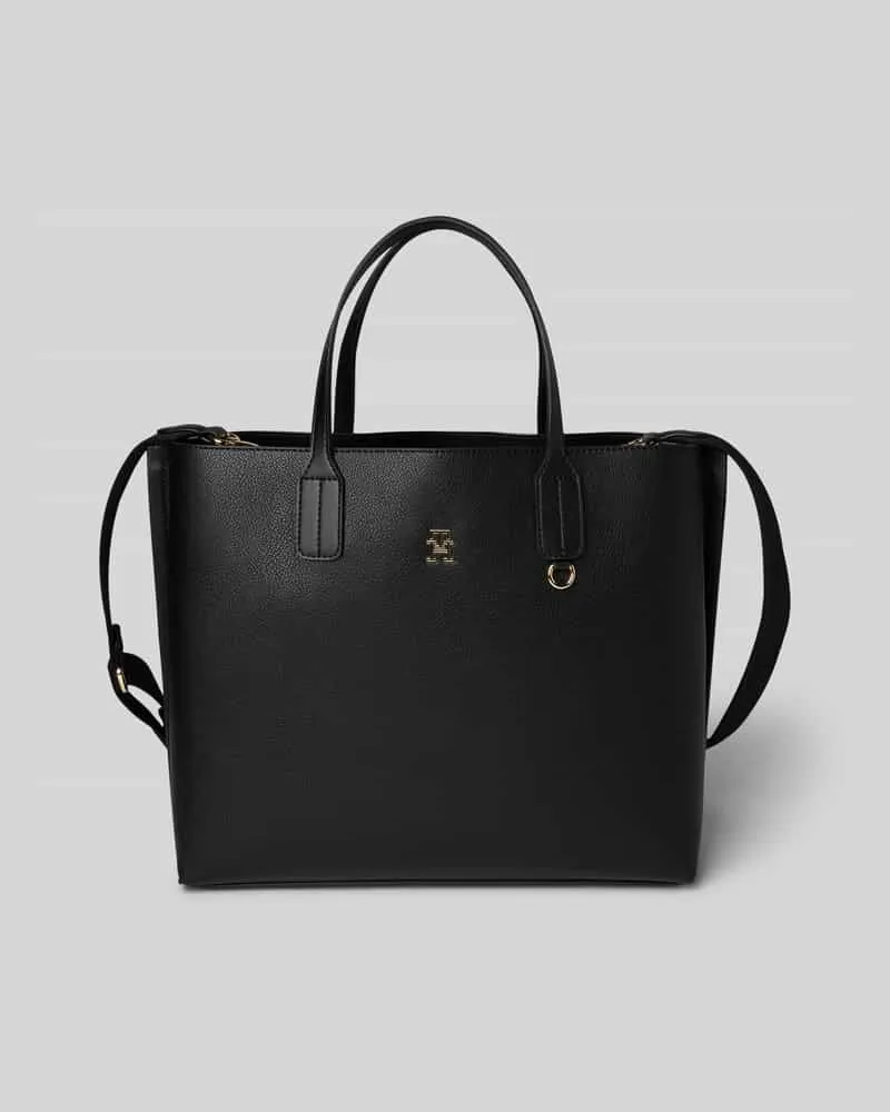 Tommy Hilfiger Crossbody Bag mit Logo-Applikation Black