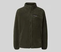 Fleecejacke aus Teddyfell