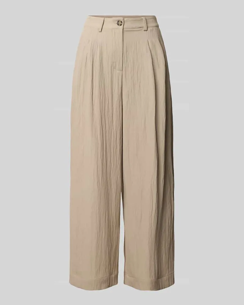 Lollys Laundry Culotte mit Knopf- und Reißverschluss Modell 'Milo Beige