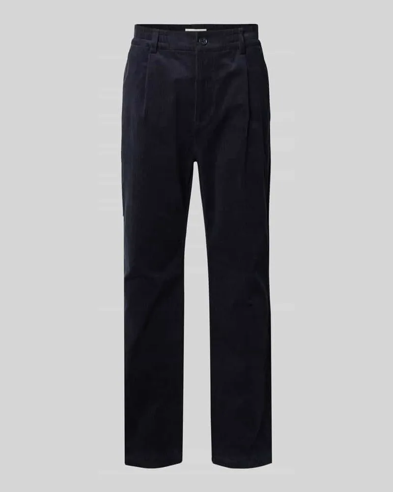 Casual Friday Cordhose mit Gesäßtaschen Modell 'MARC Dunkelblau