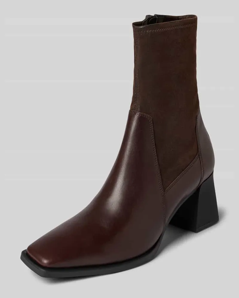 Vagabond Stiefeletten mit strukturierter Sohle Modell 'HEDDA Schoko
