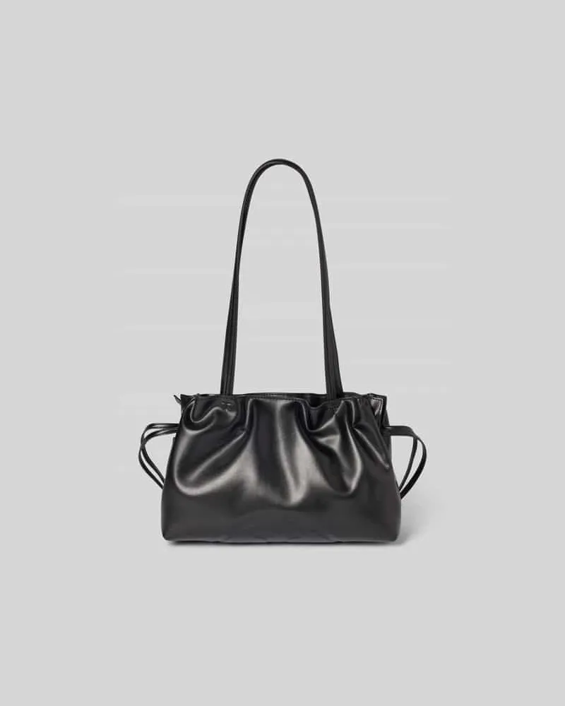 Tory Burch Shoulder Bag mit Raffungen Modell 'Ella Black