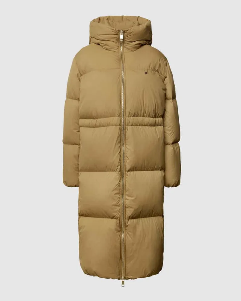 Tommy Hilfiger Daunenmantel in Stepp-Optik Camel