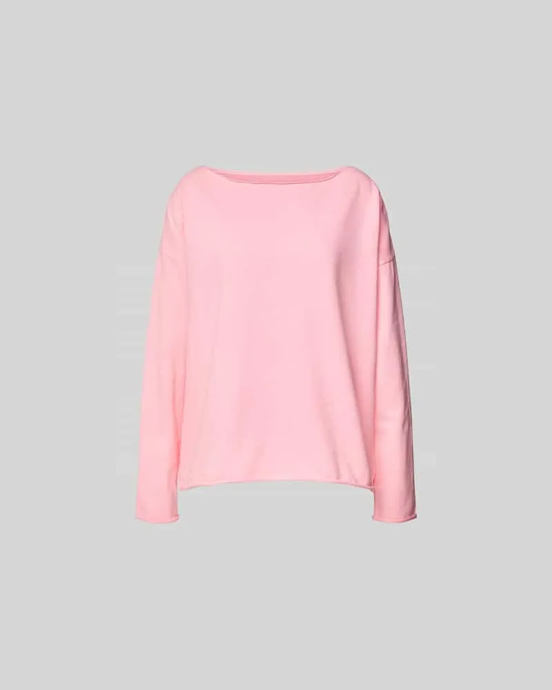 Juvia Sweatshirt mit Rollsaum Pink