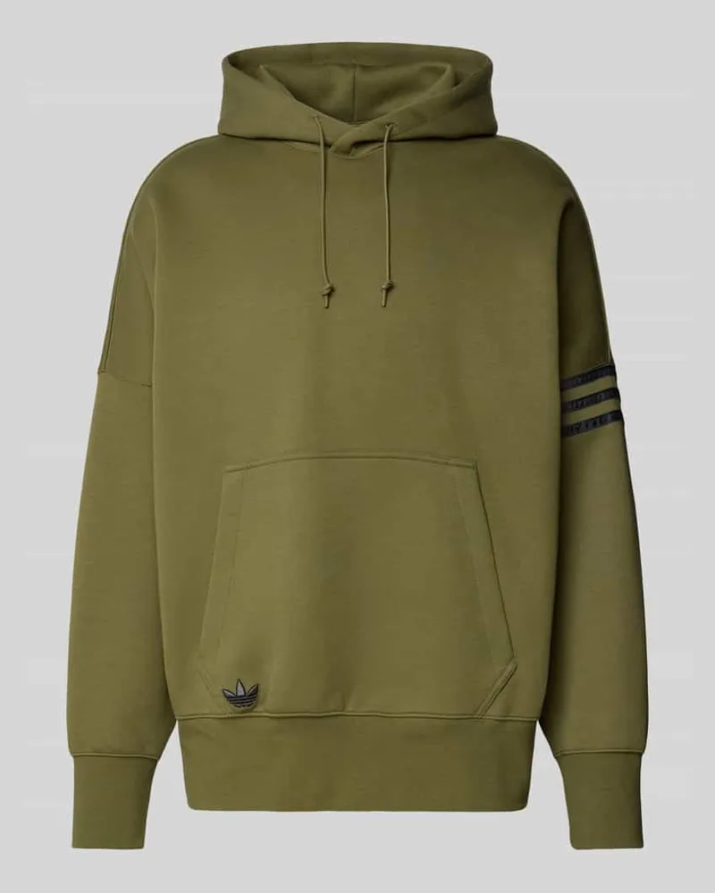 adidas Hoodie mit Kapuze Oliv