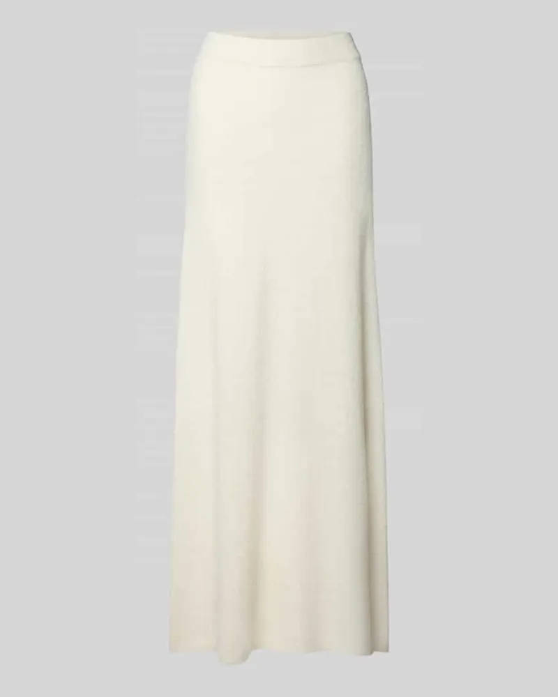 OH APRIL Maxirock mit elastischem Bund Modell 'Insa Offwhite