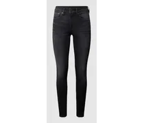 Skinny Fit High Waist Jeans mit Stretch-Anteil Modell '3301