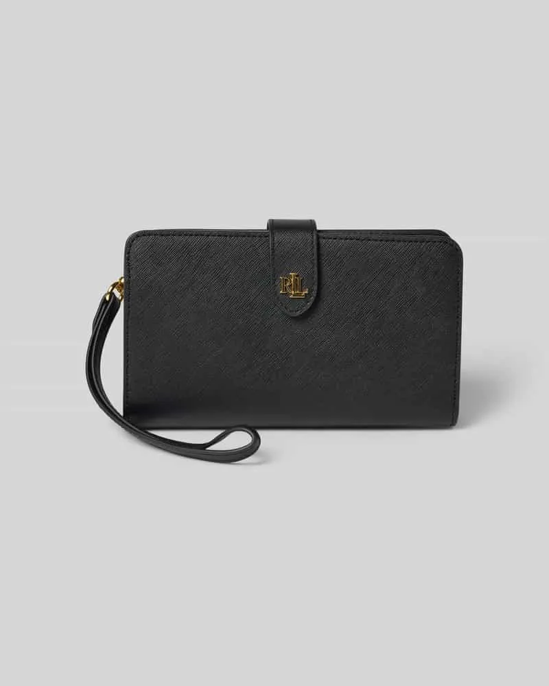 Ralph Lauren Portemonnaie mit Label-Detail Black
