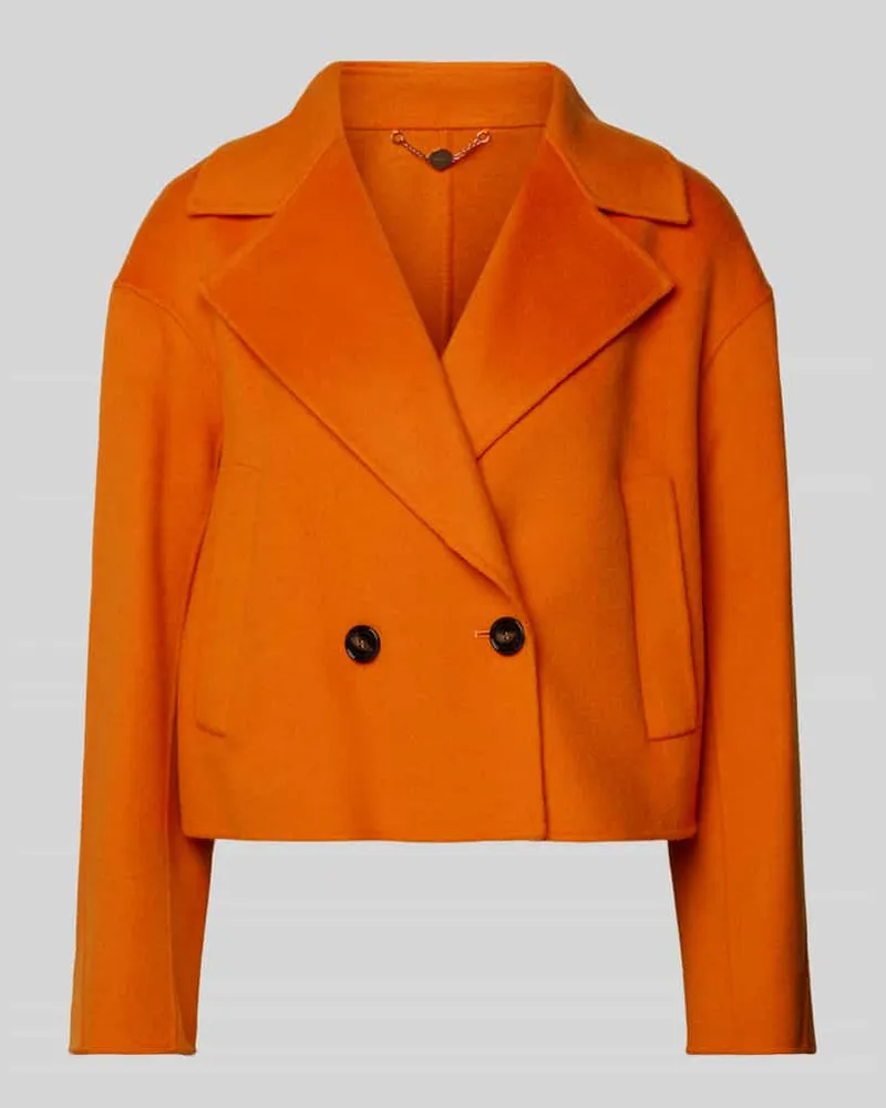 Marc Cain Jacke mit Reverskragen Orange