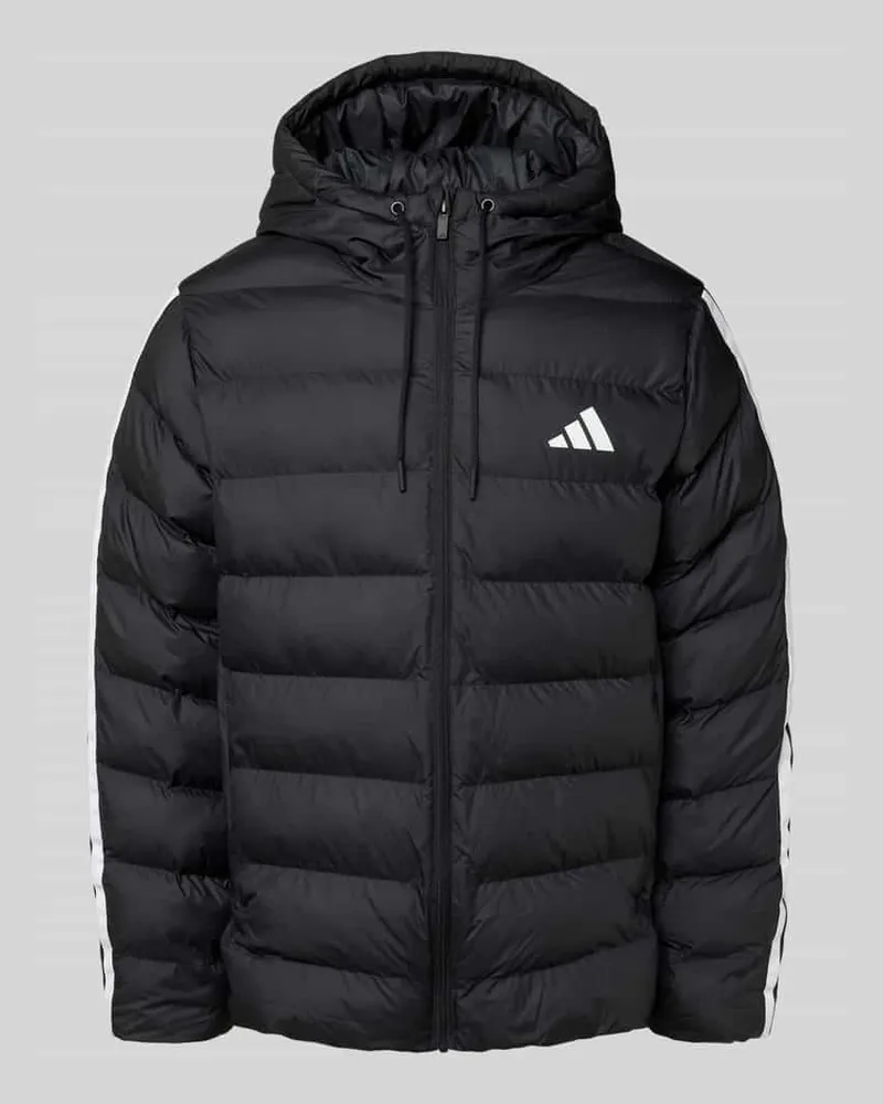 adidas Steppjacke mit Logo Black