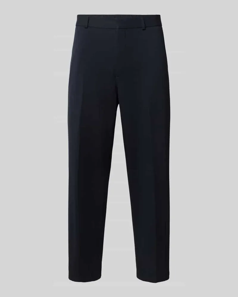 Zuitable Straight Fit Stoffhose mit Viskose-Anteil Modell 'Glen Marine