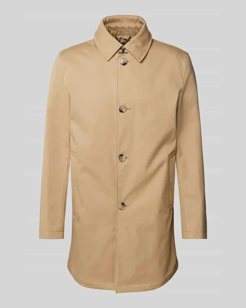 Strellson Mantel mit Leistentaschen Modell 'ALTRO Beige