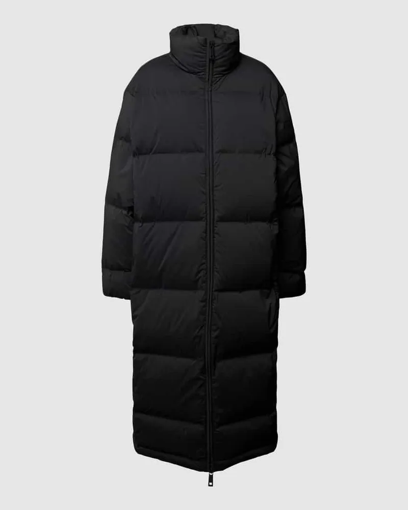 Calvin Klein Steppmantel mit Stehkragen Modell 'SEAMLESS Black