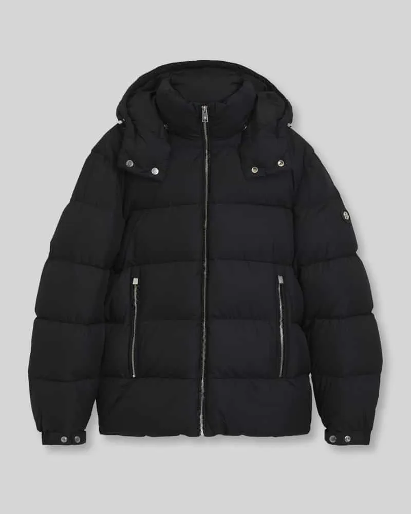 HUGO BOSS Steppjacke mit abnehmbarer Kapuze Modell 'H-Colter Black