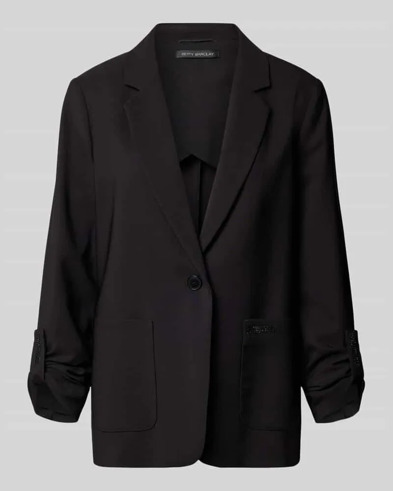 Betty Barclay Blazer mit Knopfverschluss Black