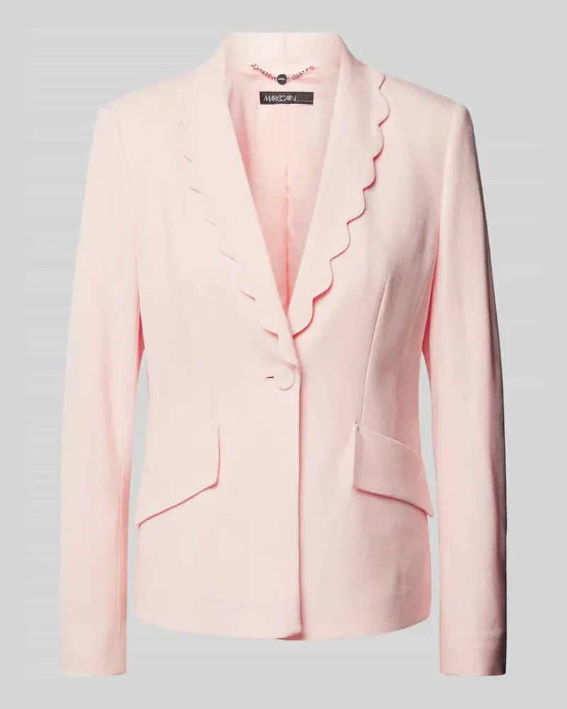 Marc Cain Blazer mit Pattentaschen Apricot