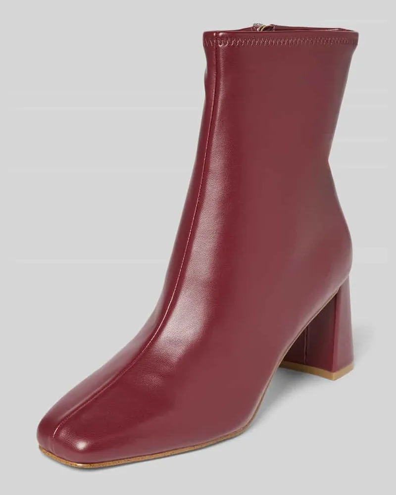 Steve Madden Stiefeletten mit Reißverschluss Modell 'Hurst Bordeaux