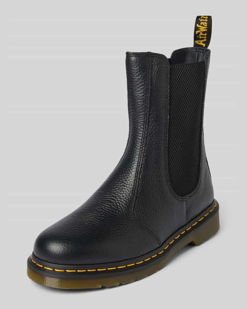 Dr.Martens Chelsea Boots mit Logo-Patch Modell 'Hi Black