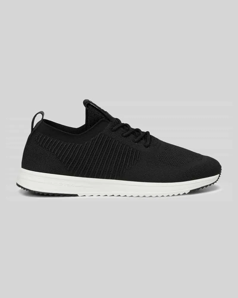 Marc O'Polo Low Top Sneaker mit strukturierter Stretch-Oberfläche Black