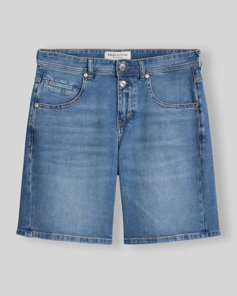 Marc O'Polo Loose Fit Bermuda aus Denim Ocean