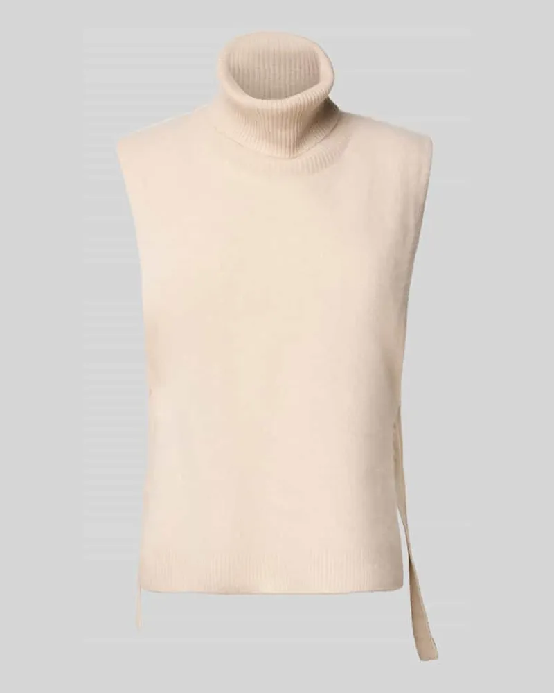 MARELLA Strickpullunder mit Kaschmir-Anteil und Rollkragen Offwhite