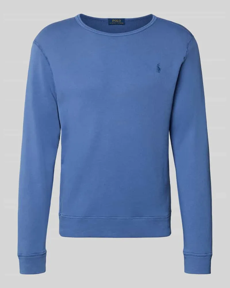 Ralph Lauren Regular Fit Sweatshirt aus Baumwoll-Mix Blau